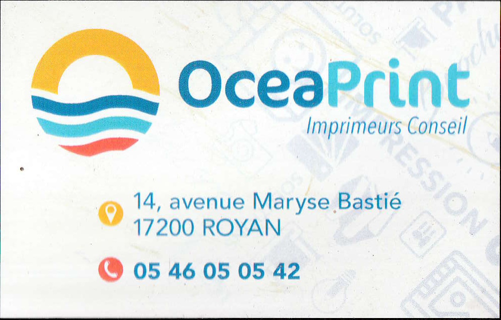 carte de visite oceaprint